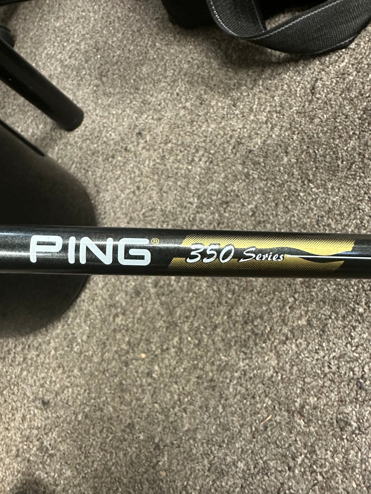 PING i3 Black Dot oversize Iron set with Graphite shaft, Stiff flex